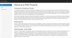 Desktop Screenshot of prgmobileapps.com